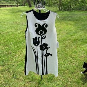 Victoria Beckham Medium Black & White Dress NEW